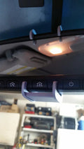 Rear View Mirror Harness and Mount Platform for Subaru Outback 2008 Black