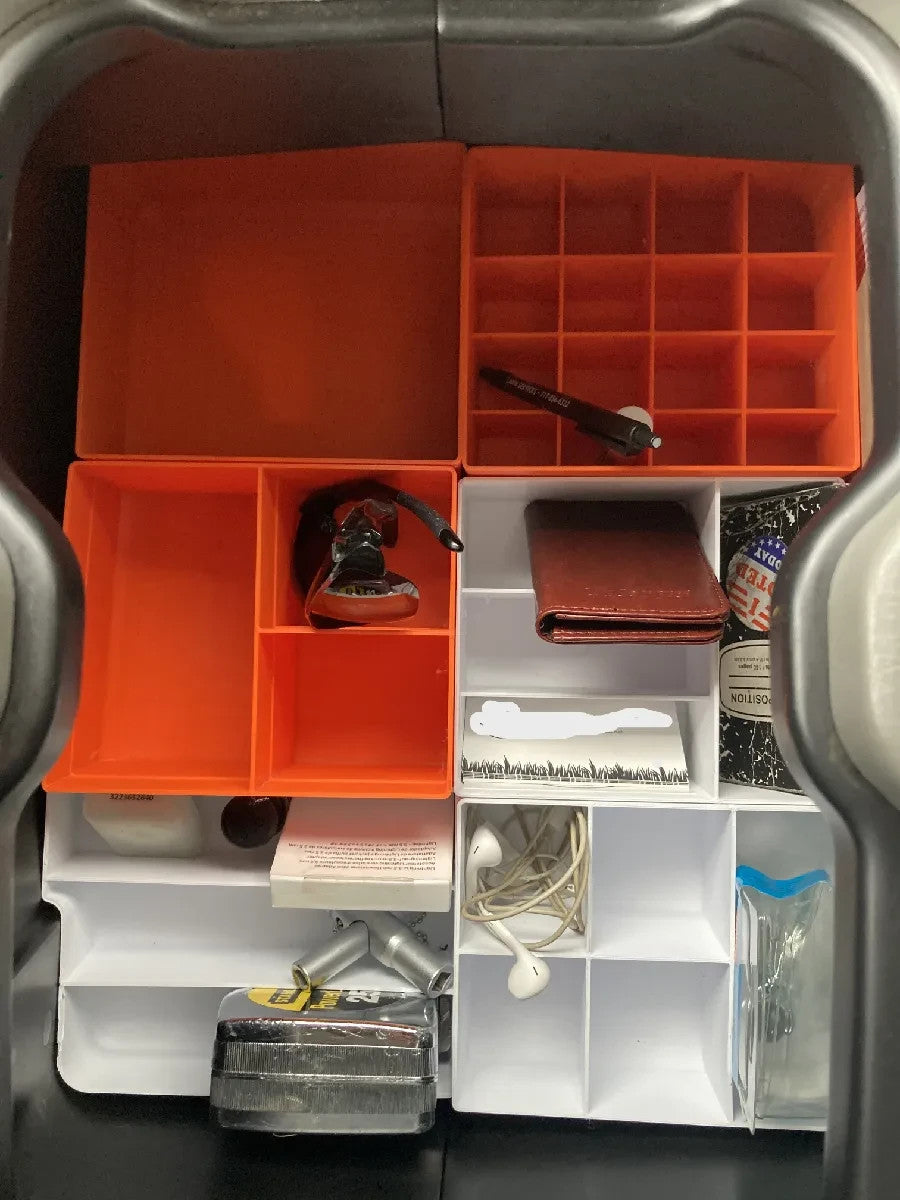 Ford F-350 XLT Super Duty Console Organizer – 6-Piece Custom Fit Tray Set