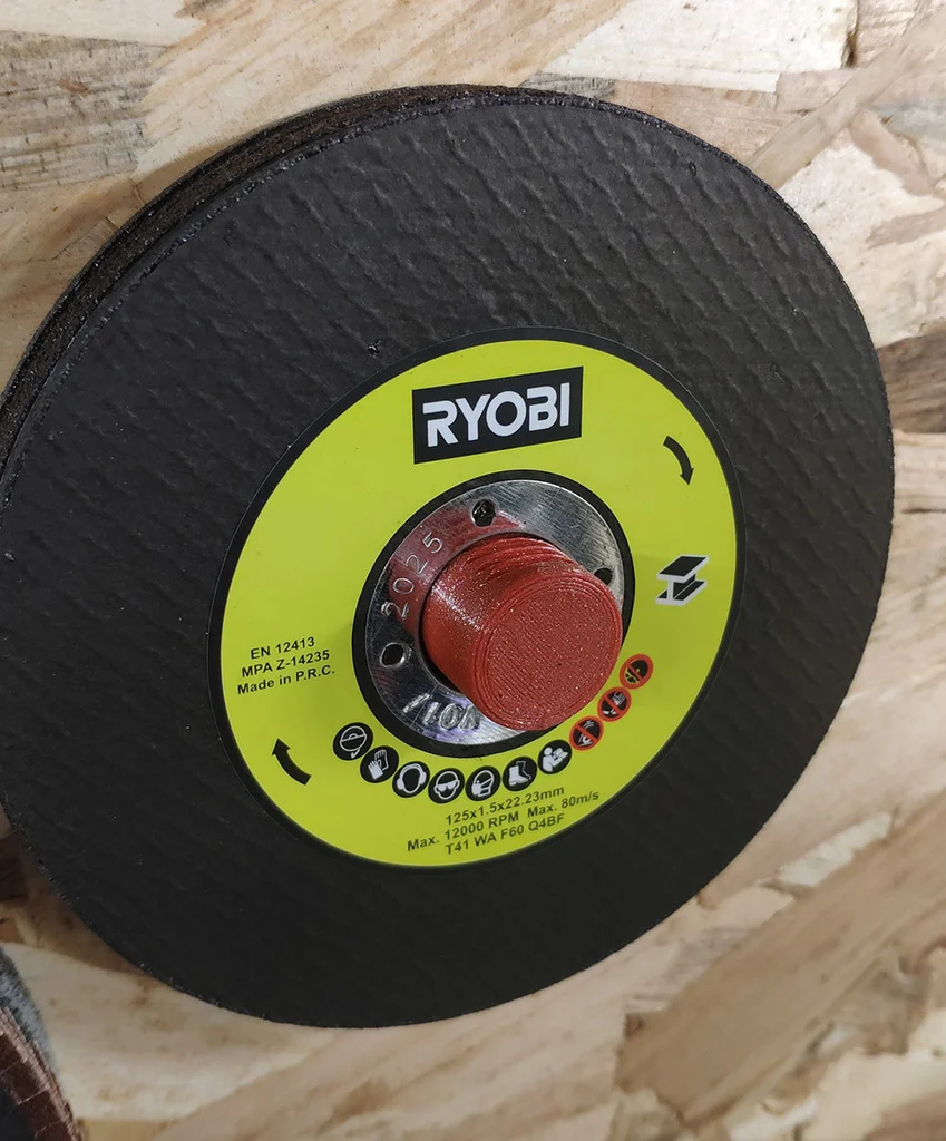 5 Piece Wall Hanger For RYOBI Angle Grinder 125mm