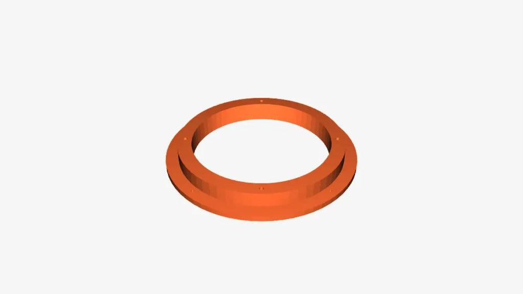 1x Front Speaker Adapter Mounting Ring for Jeep Wrangler TJ 1997–2006