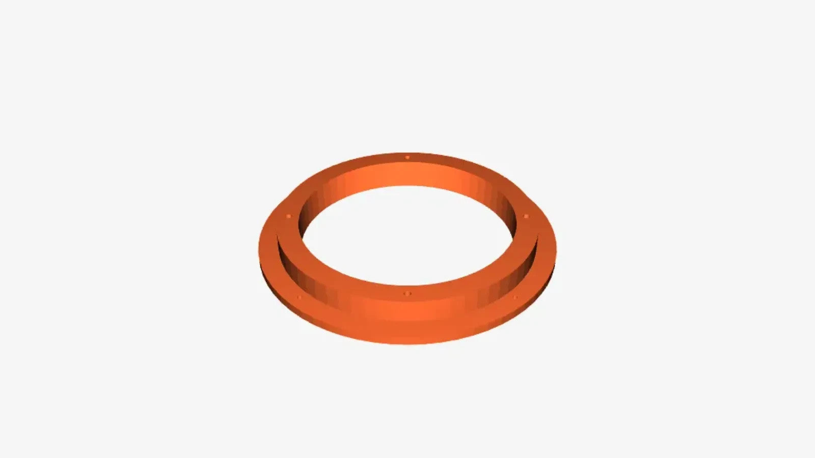 1x Front Speaker Adapter Mounting Ring for Jeep Wrangler TJ 1997–2006