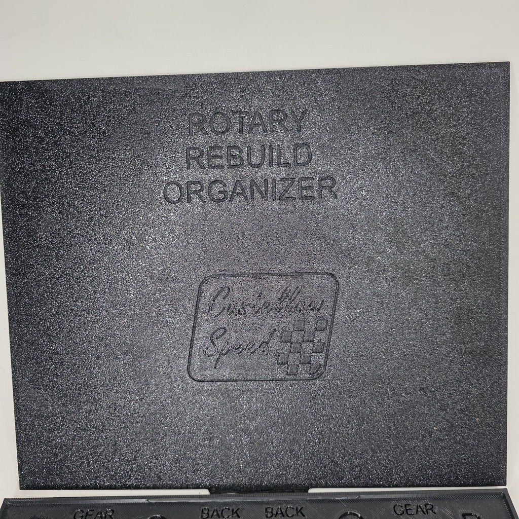 Engine Rebuild Organizer+ lid for Mazda 13b Rotary