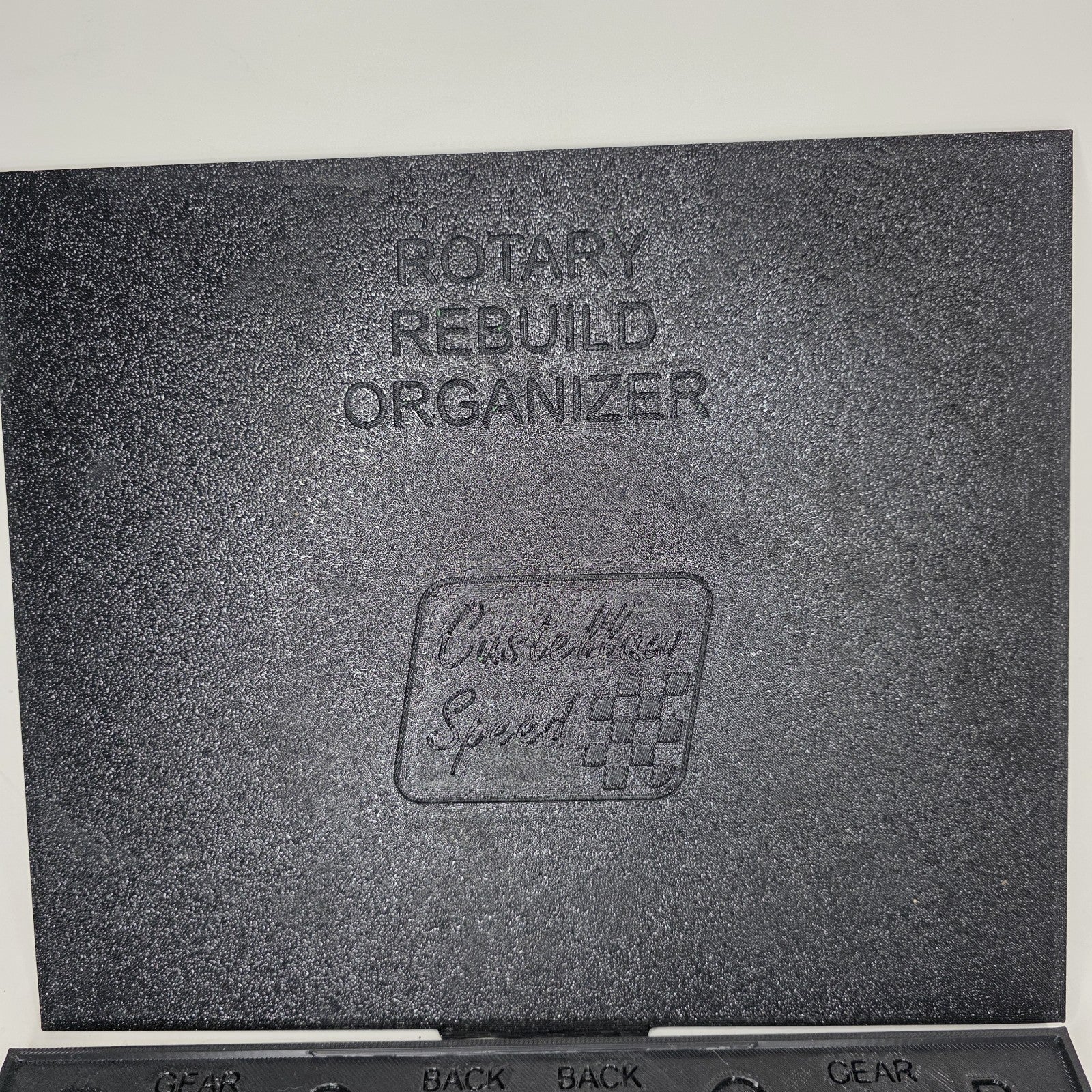 Engine Rebuild Organizer+ lid for Mazda 13b Rotary