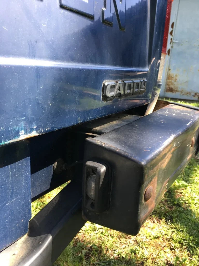 VW Caddy License Plate Light Fixture – Durable Rear Lamp Housing - BLACK color