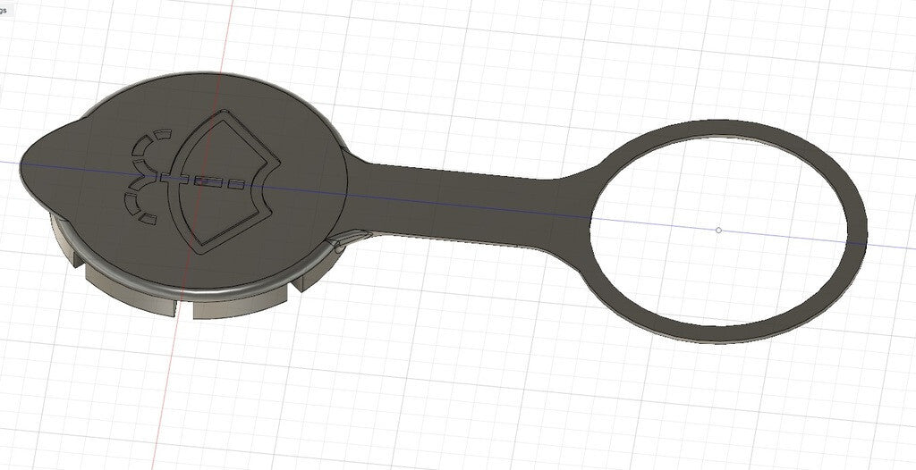 Washer fluid cap for Nissan 200sx S13