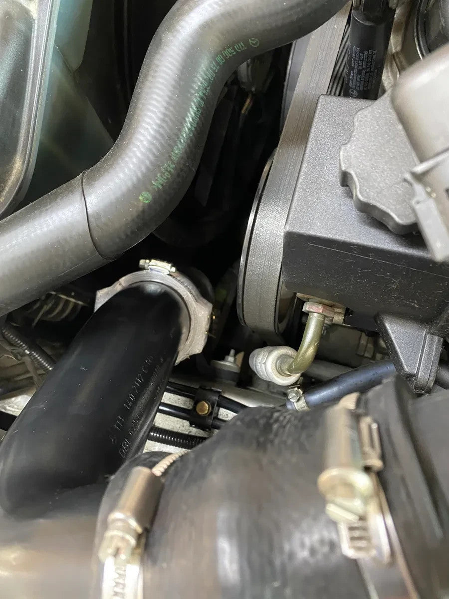 PreFacelift Mercedes R170 SLK MAF Relocate Adapter