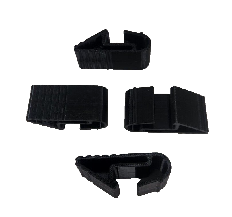 Bissel Model 1631 Replacement Clip - 4 Pack - Color Black - USA Seller