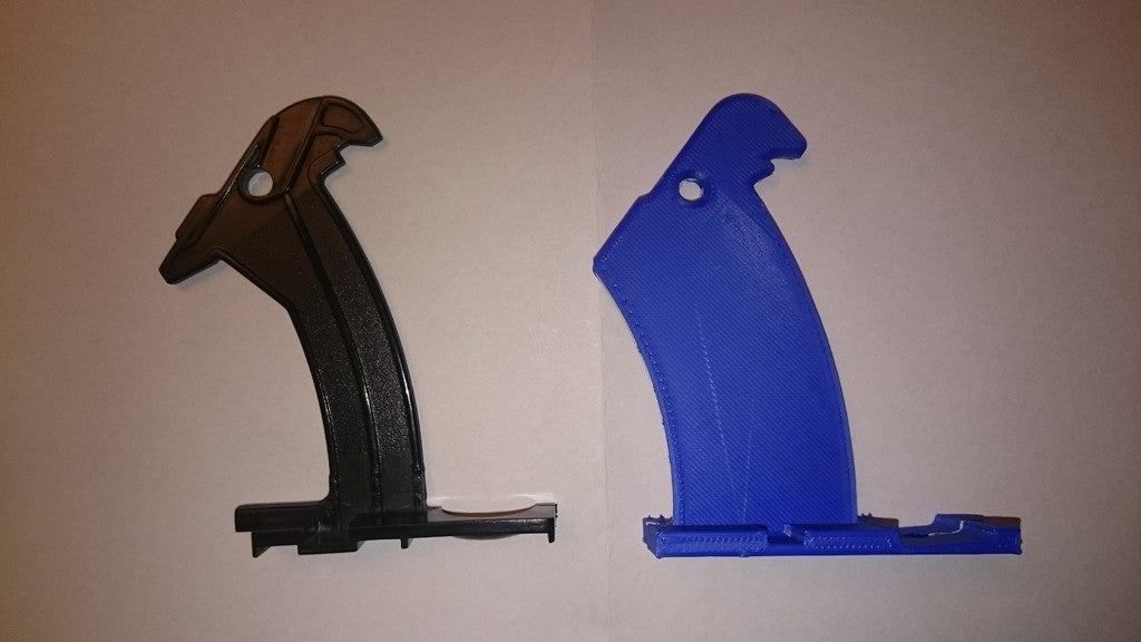 Pair of Saab 9-3 glove box brackets