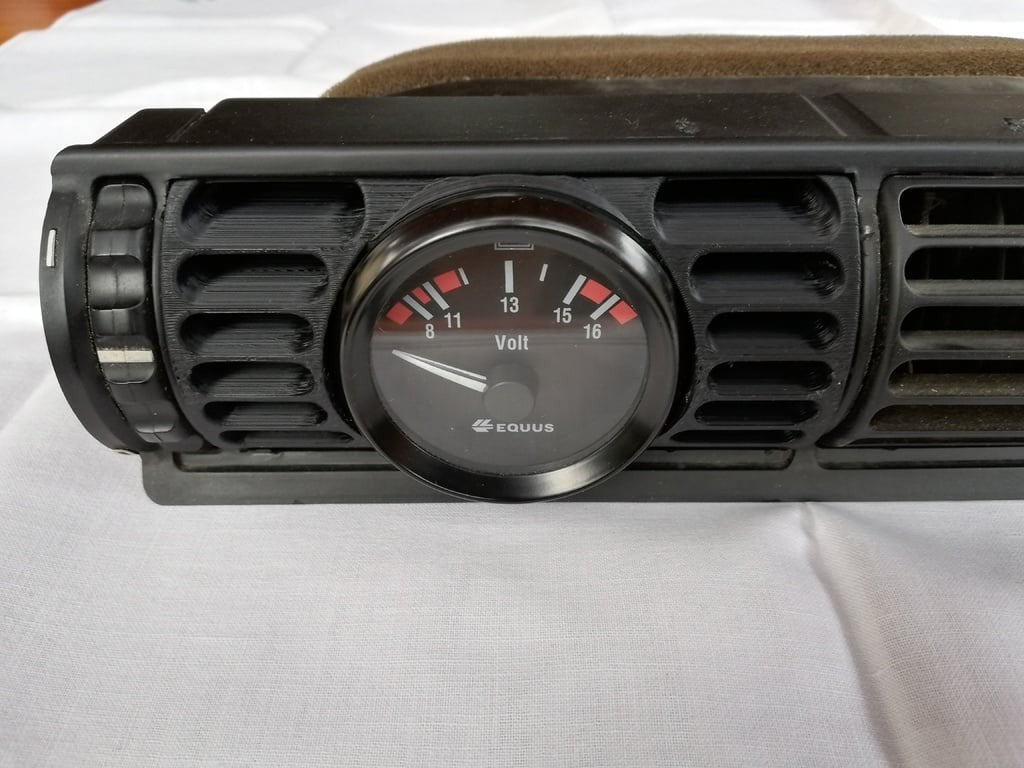 BMW E30 Gauge Vent – Center Air Vent Pod Holder for 52mm Gauge