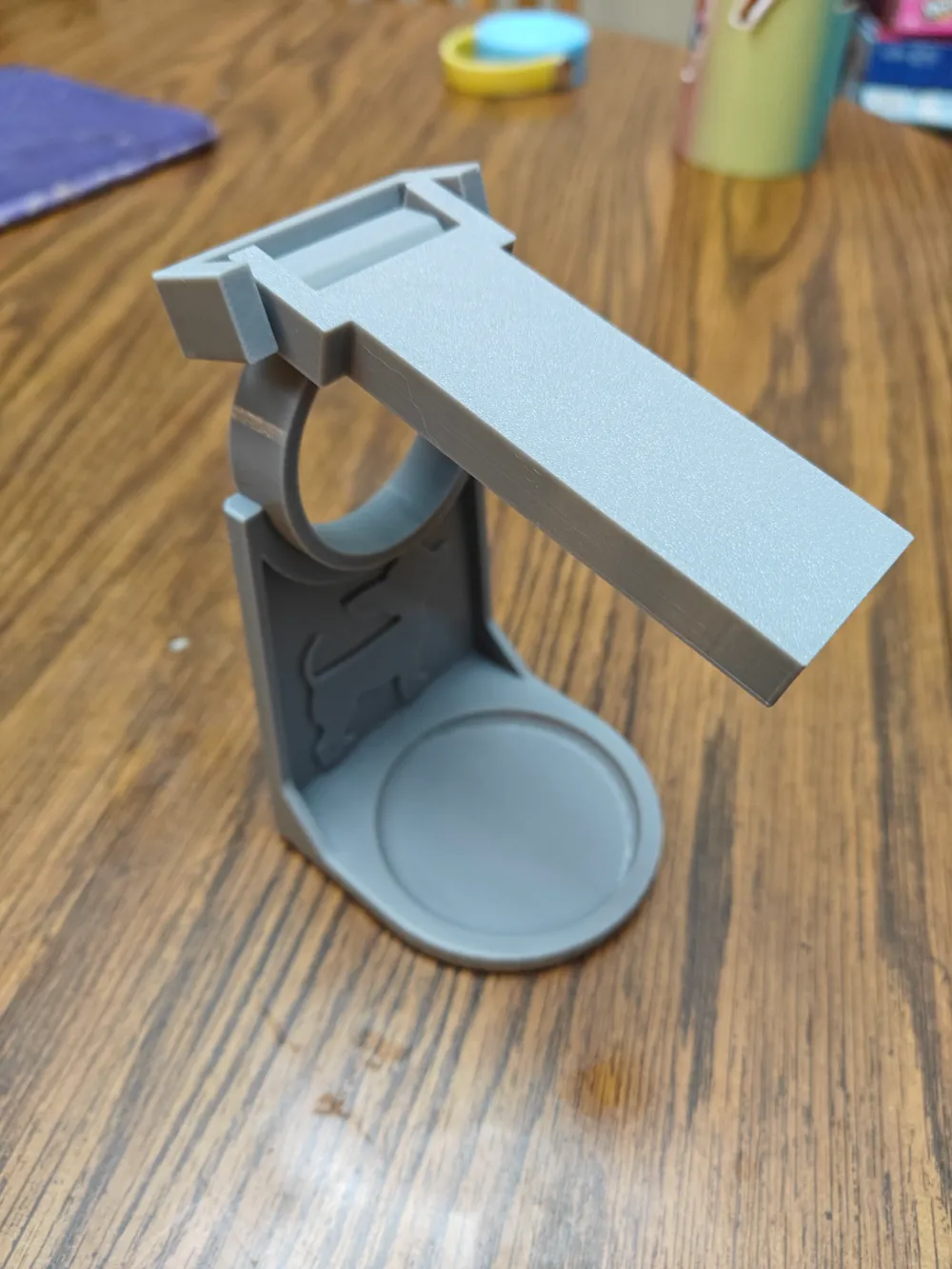 Laundry Detergent Cup Holder With Dispenser Handle