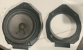 Pair of 6.5″ Front Door Speaker Adapter For GMC / Chevy (2007-2013)