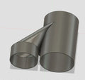 Ventilation Splitter 100mm / 125mm to 125mm – Ducting Y Connector Adapter