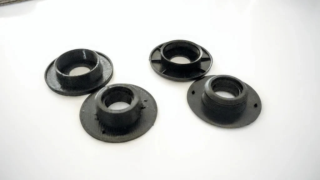 2x Floor Mat Retaining Clips Holders for VW Vehicles Carpet Fasteners Black
