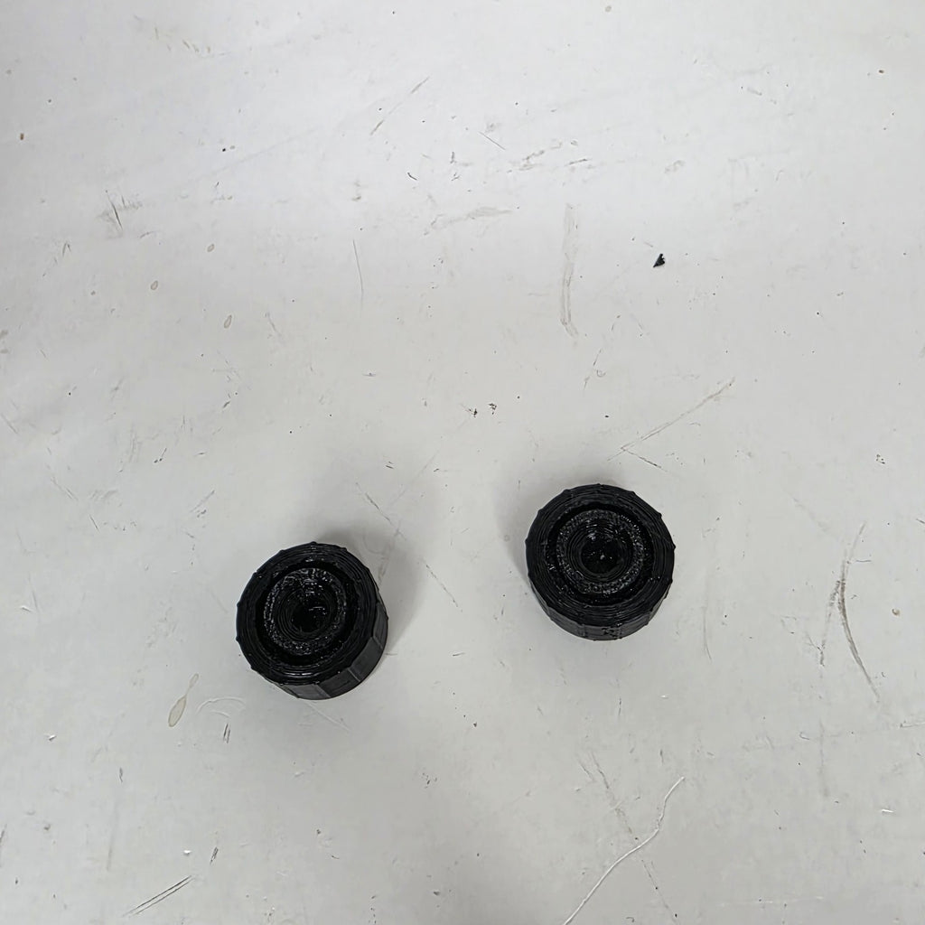 2x Replacement Stereo Knob For Volkswagen Golf MkV 2003-2009 and others