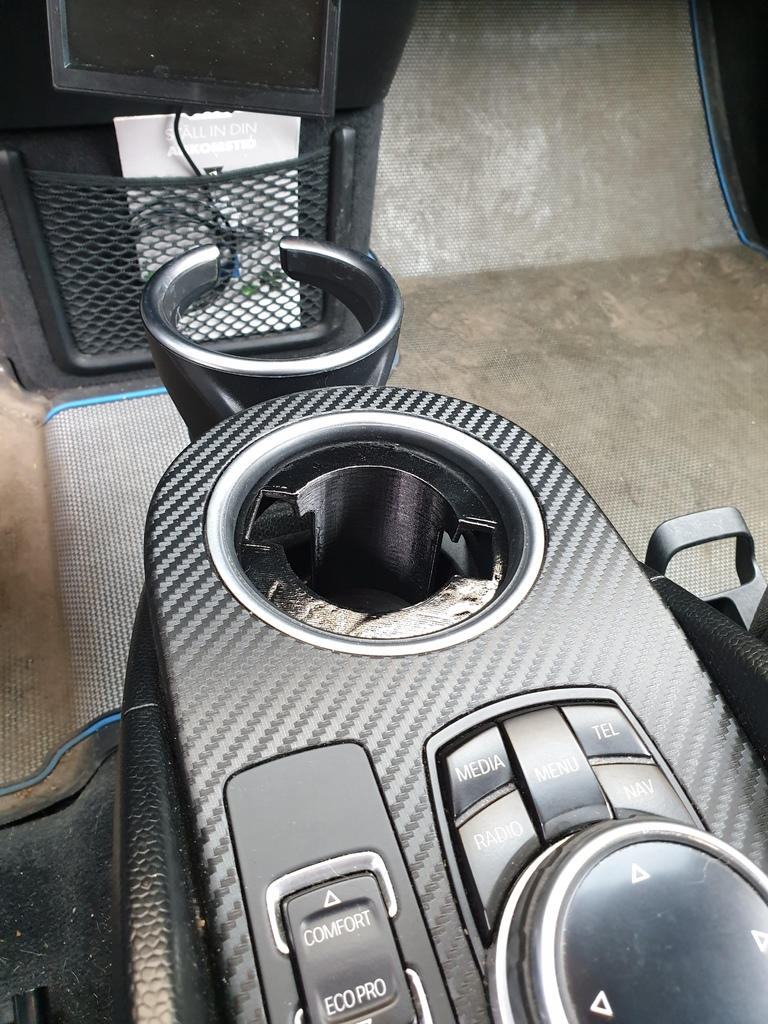 Cup / Phone Holder Insert for 250ml can for BMW i3