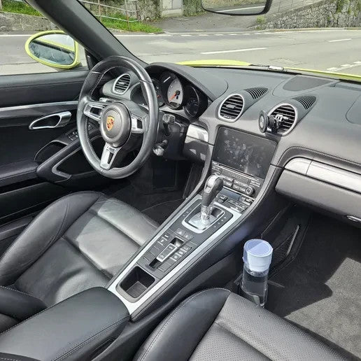 2 in 1 Cupholder for 2004-2025 Porsche 718 / 911 / Cayman / Boxster