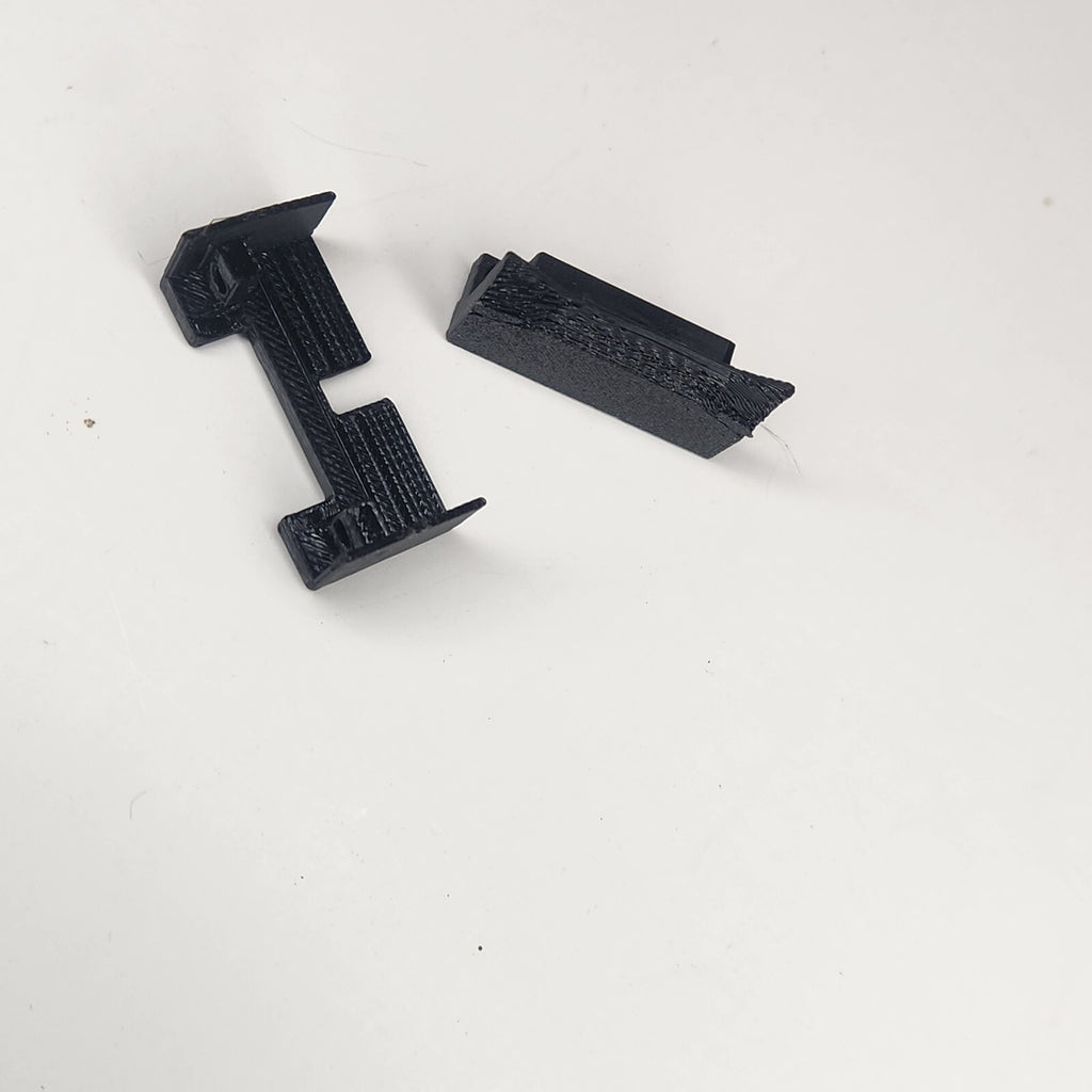 STRONG Replacement Hinges for SKULLCANDY CRUSHER - Color Black - Set of 2