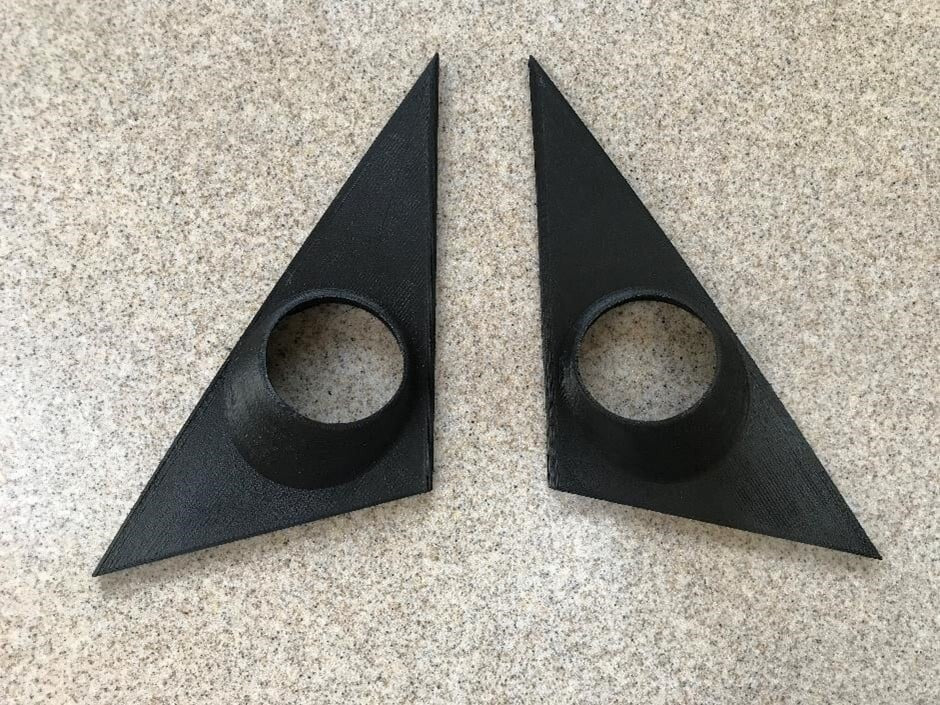 BMW E30 tweeter pods speaker mounts