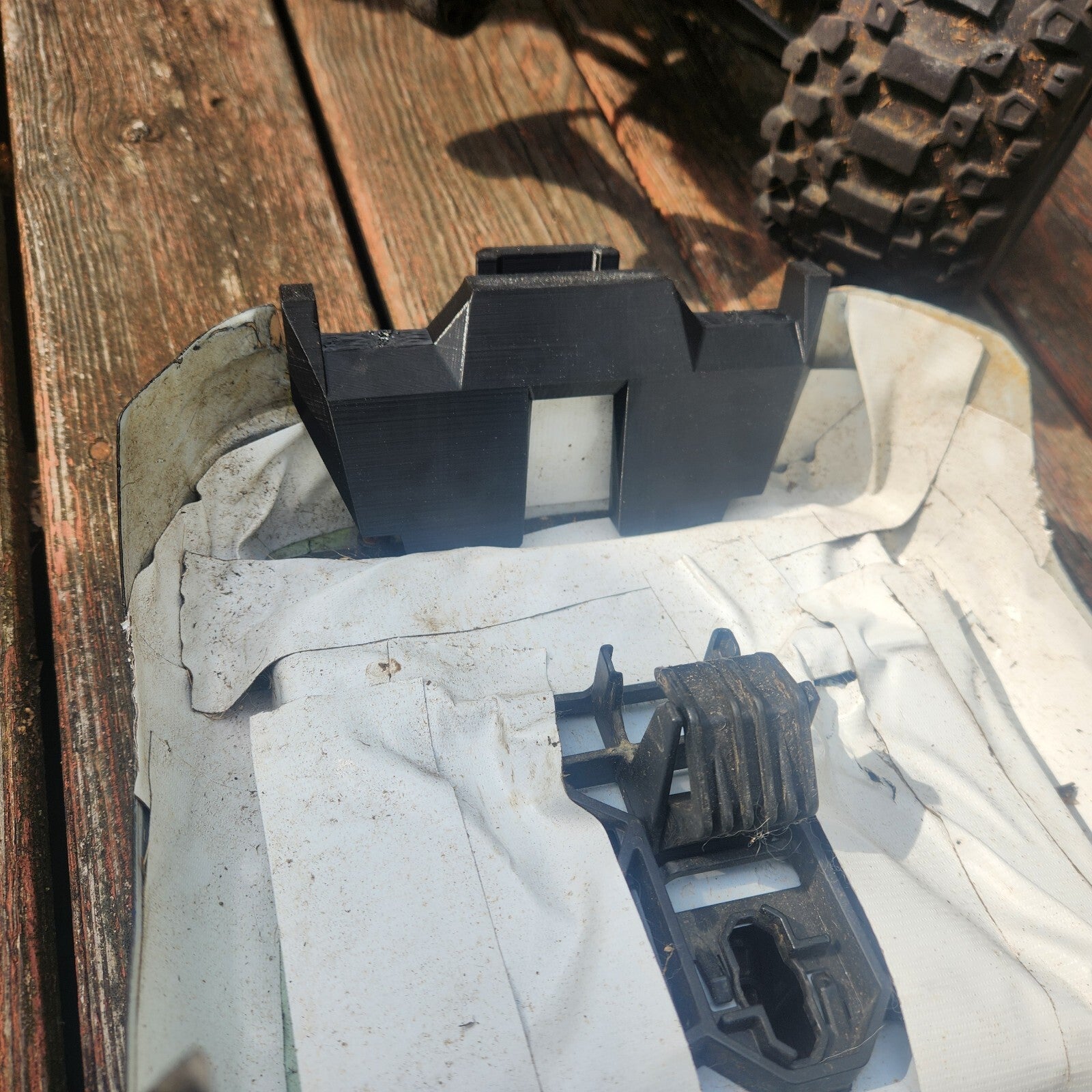 Indestructible Rear Body Shell Saver for Traxxas X MAXX