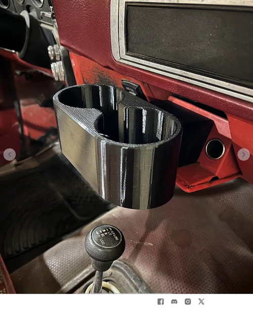 1973-87 Squarebody Chevy Truck Cup Holder
