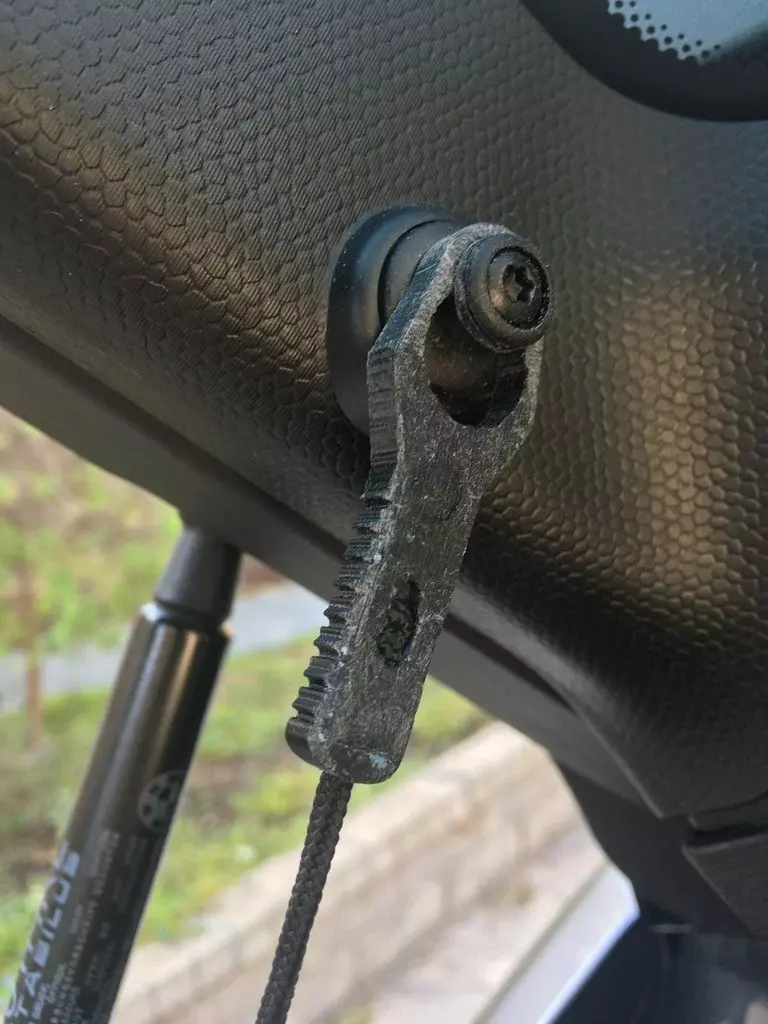 2x Upper AND lower clips for BMW i3 Parcel shelf cover