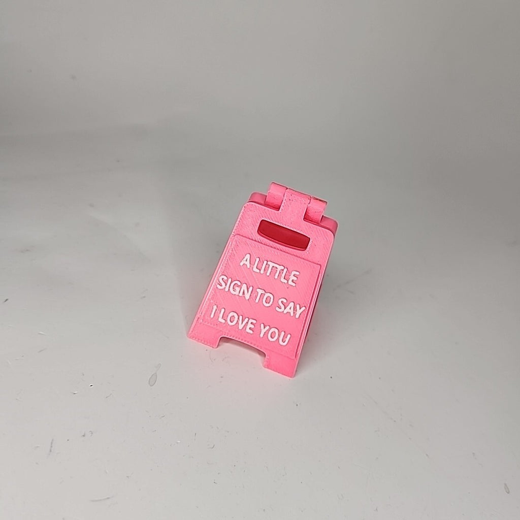Valentines Day Gift A Little Sign To Say I Love You For Loved Ones