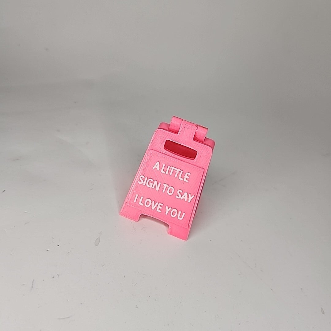 Valentines Day Gift A Little Sign To Say I Love You For Loved Ones