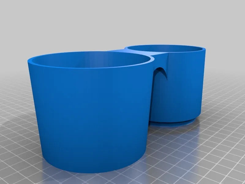 Quad Large Cup Holder Asapters For 2014 Generation Mini Cooper S