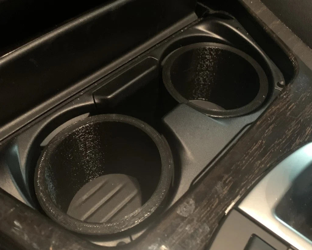 1x Cup Holder Can Adapt Insert for BMW 6 Series F06 F12 F13 Center Console Black