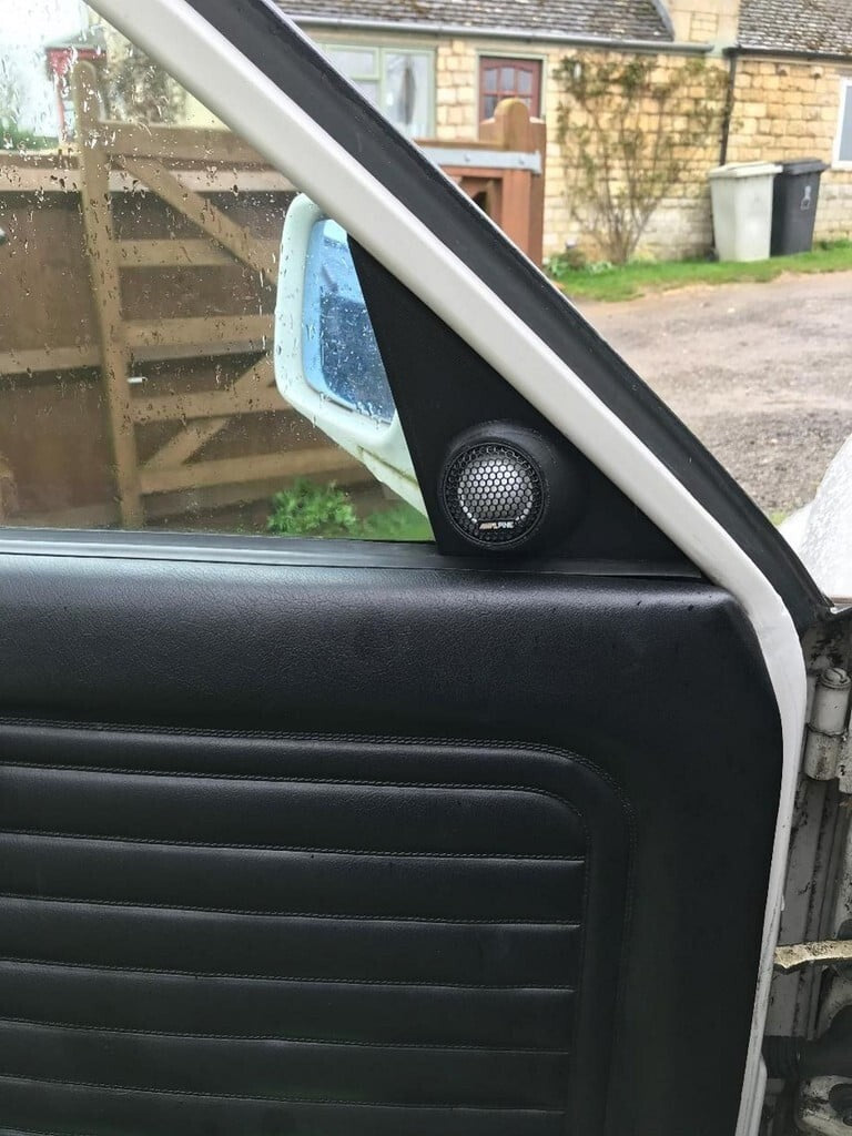 BMW E30 tweeter pods speaker mounts
