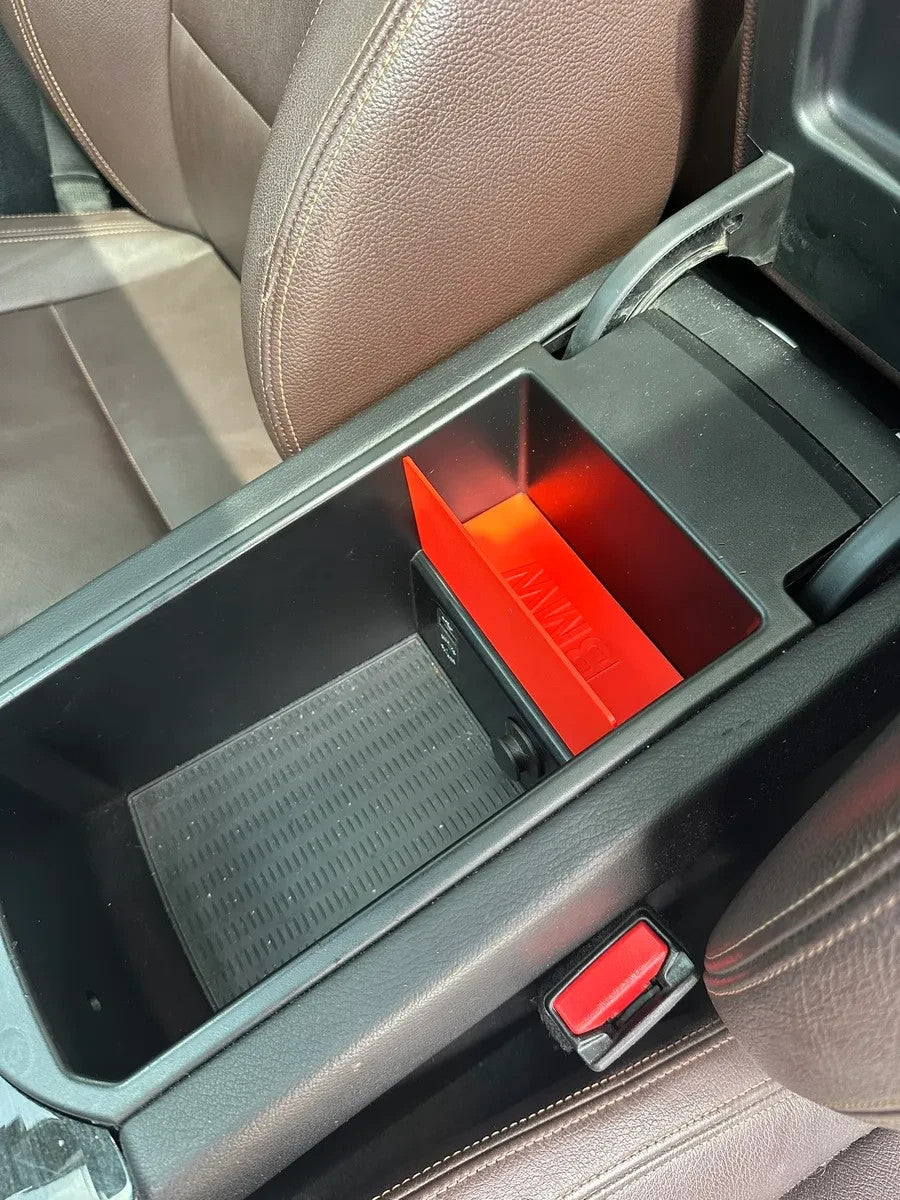 BMW X3 F25 Center Console Divider – Organizer Insert (2011–2017)