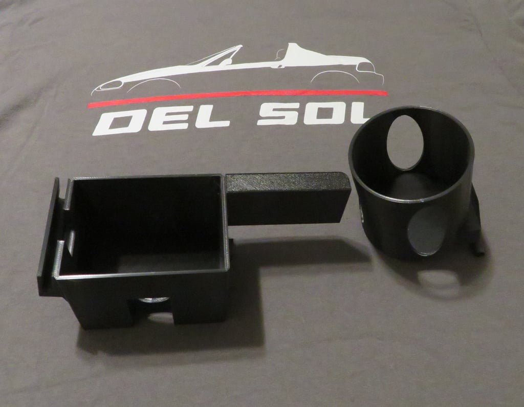 Honda Del Sol Storage and Cup Holder Ashtray Replacement
