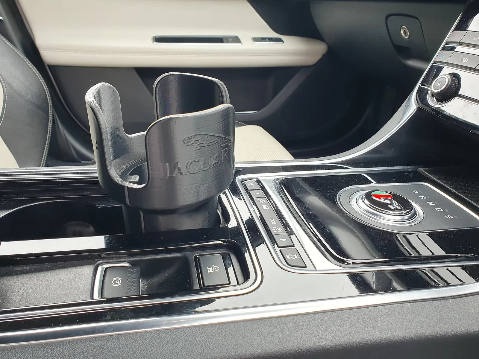 Car Cup Holder Adapter for 90mm Mug – Fits Jaguar XF (X260) & Contigo Travel Mug