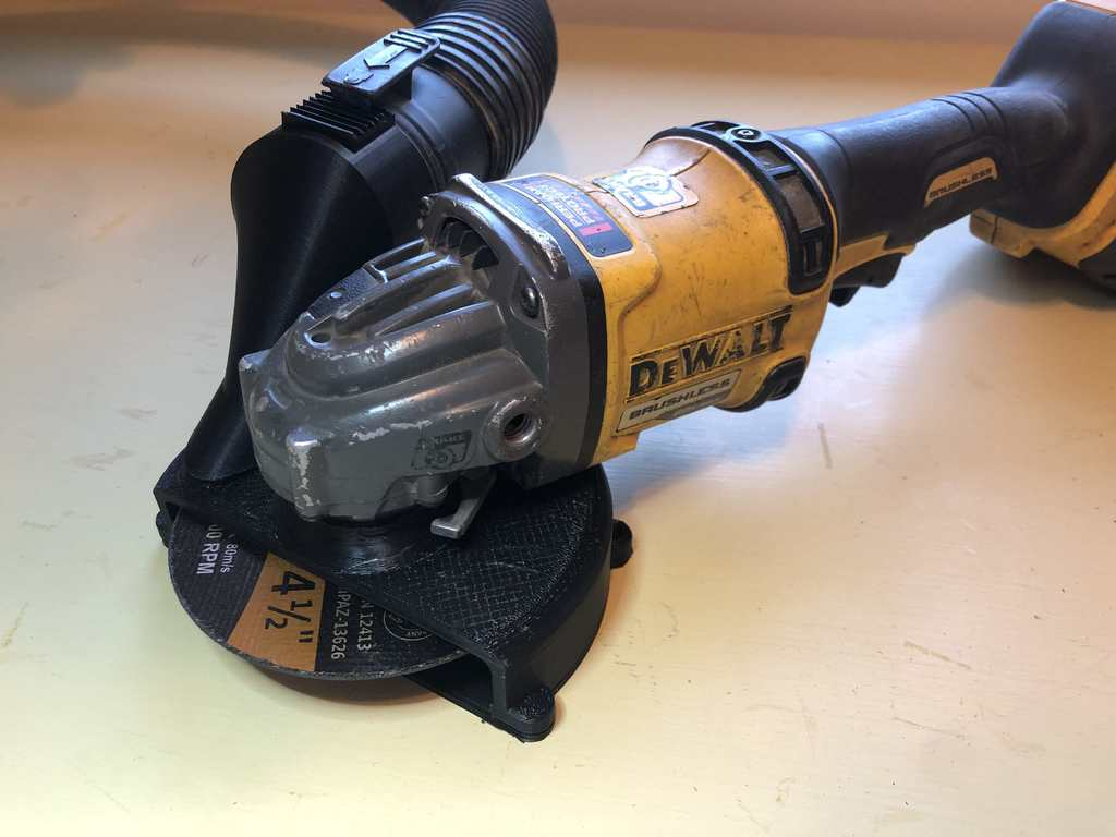 Dewalt Angle Grinder Dust Collector / Vacuum Attachment