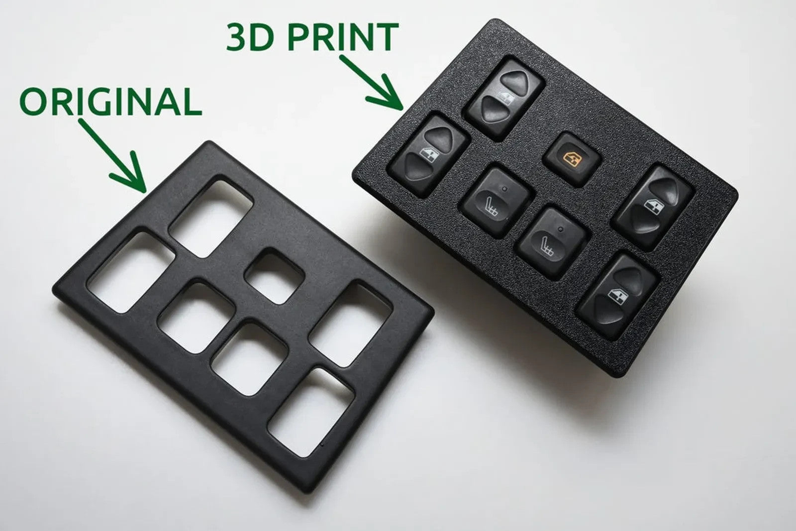 Window Switch Cover for Land Rover Discovery 2 | Direct Fit Interior Trim
