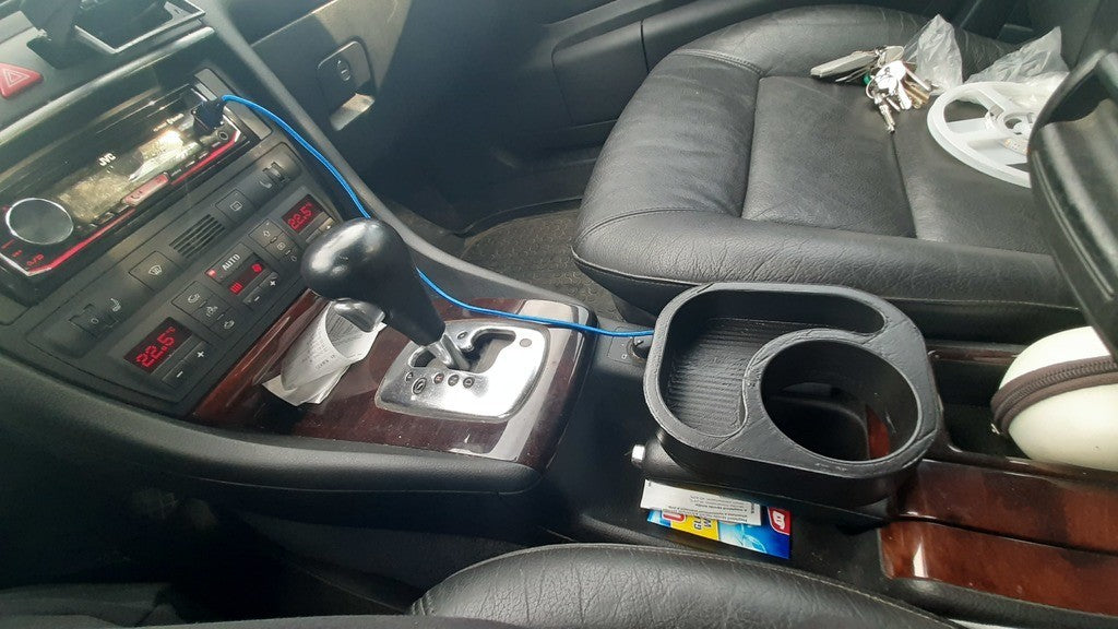 Cup Holder Insert for Audi A6 C5 (1997–2004) – Center Console Organizer