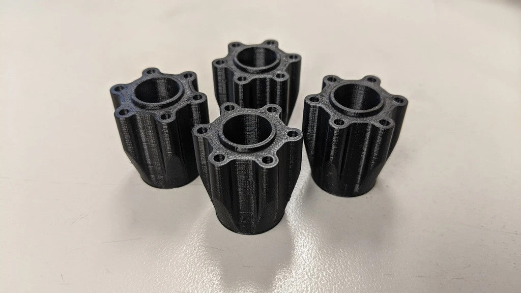 28mm long JCONCEPTS Tribute Monster Truck Wheel Adapter To UNIVERSAL 12mm Hex