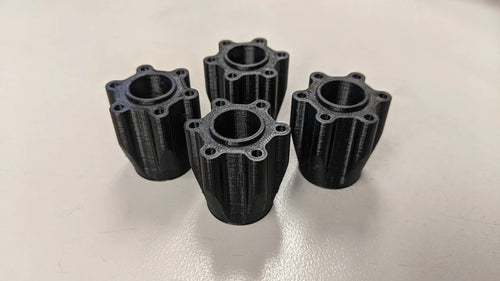 28mm long JCONCEPTS Tribute Monster Truck Wheel Adapter To UNIVERSAL 12mm Hex