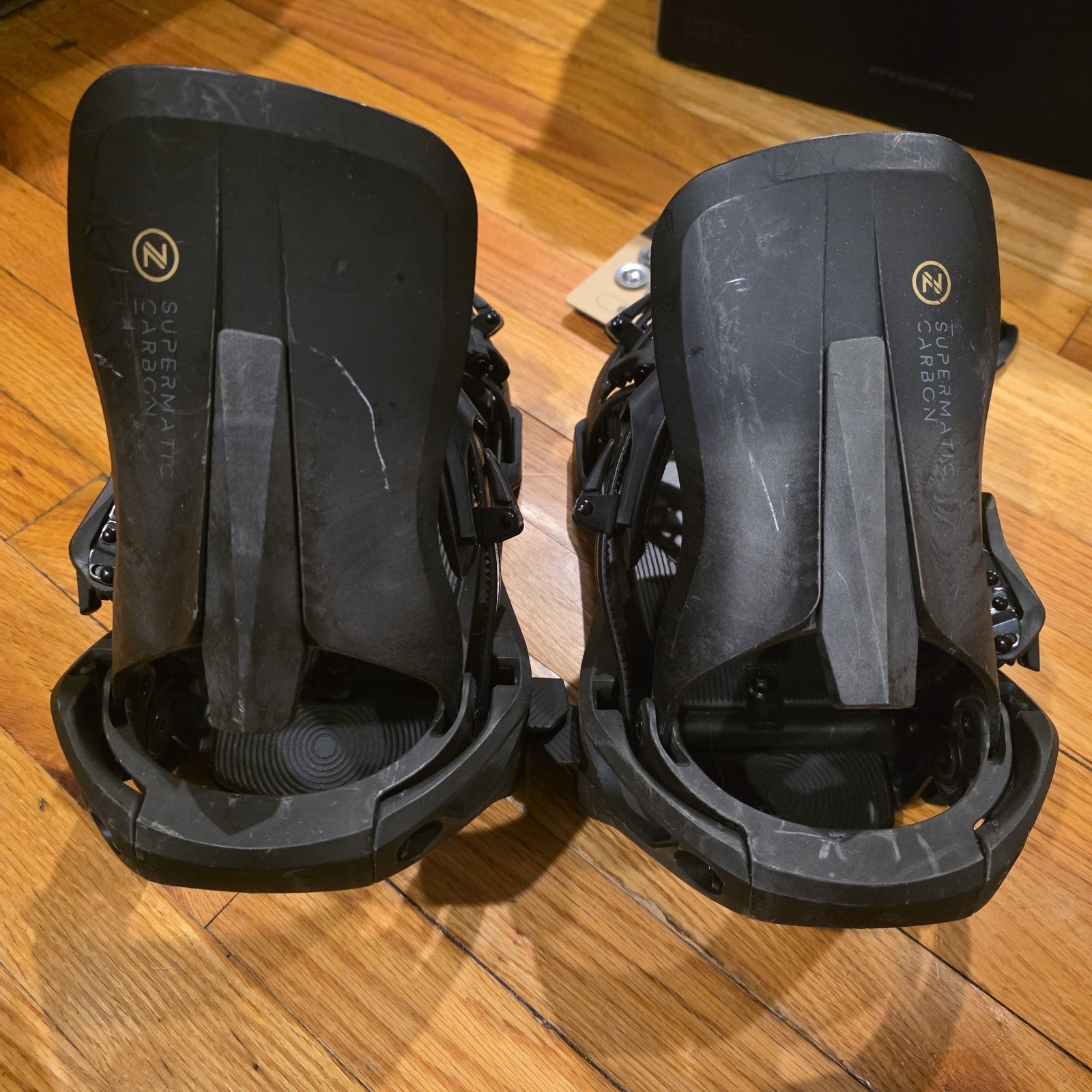 Nidecker Carbon Supermatic Auto Universal Dual-Entry Snowboard Binding Size L