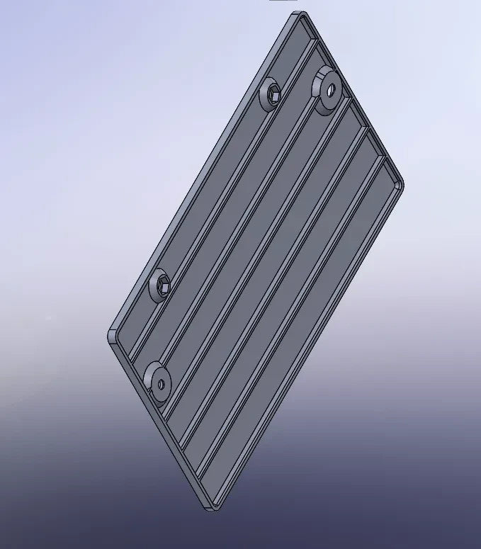 Audi B6 License Plate Holder Bracket – Replaces 8E0 827 113