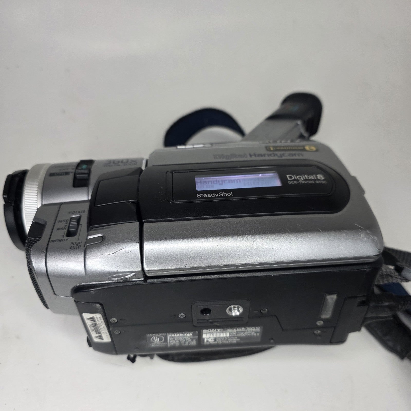 Sony Handycam DCR-TRV510 Digital 8 Camcorder Record Transfer Watch TESTED WORKS