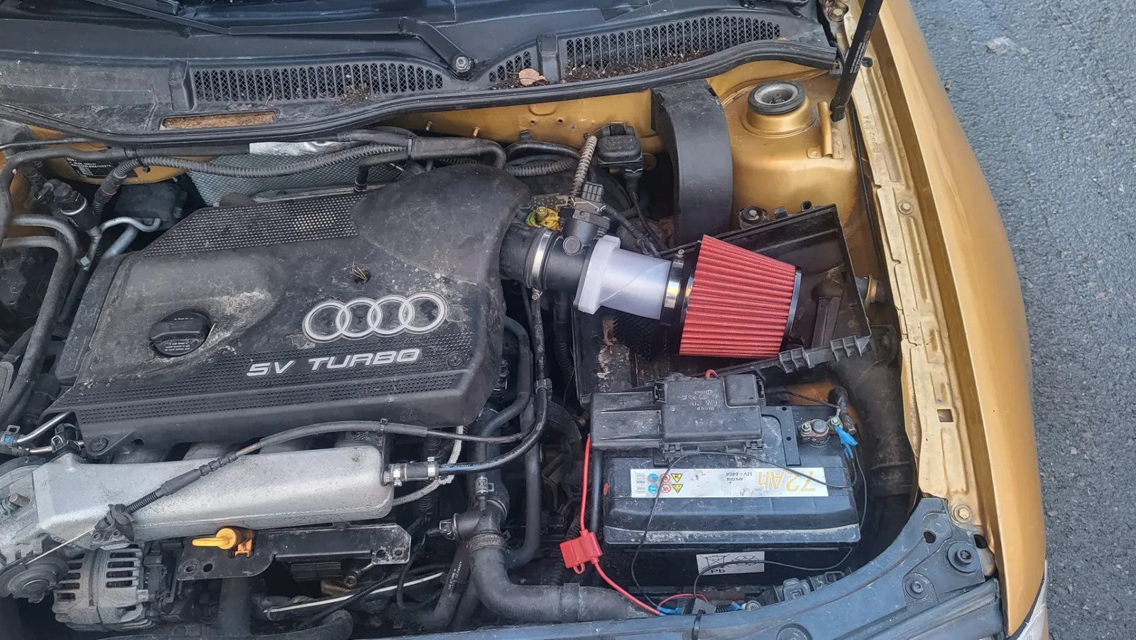 Audi A3 8L Intake Pipe – Fits Stock MAF Sensor – PETG Carbon Fiber Infused