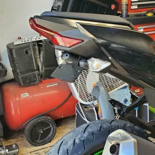 Kawasaki Ninja 400 Tail Tidy Bracket | License Plate Holder Mount 2018-2024
