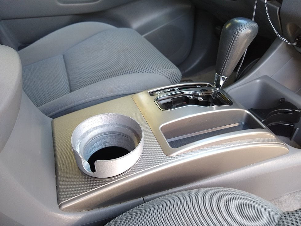 Larger Cupholder Insert For 2005-2015 Toyota Tacoma