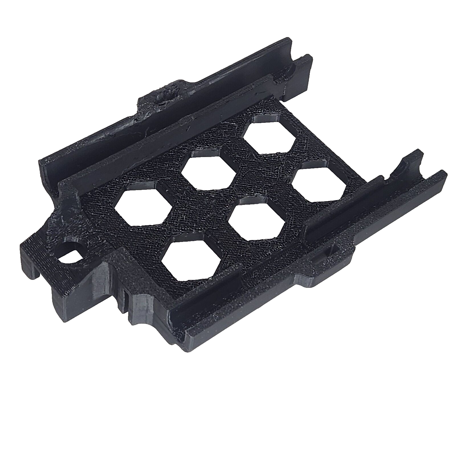 Hex Style Traxxas XMAXX Hobbywing Max 5 ESC MOUNT - Lots of Colors!