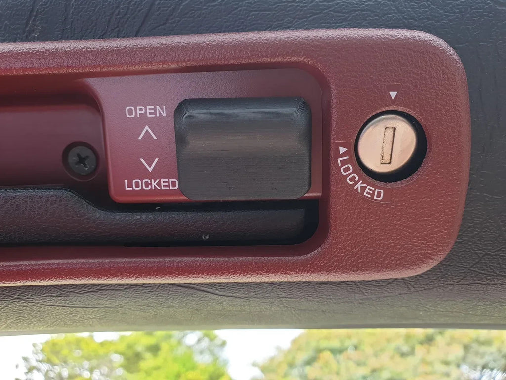 2x Replacement Lock Switch Knob for Nissan Z32 300zx Targa