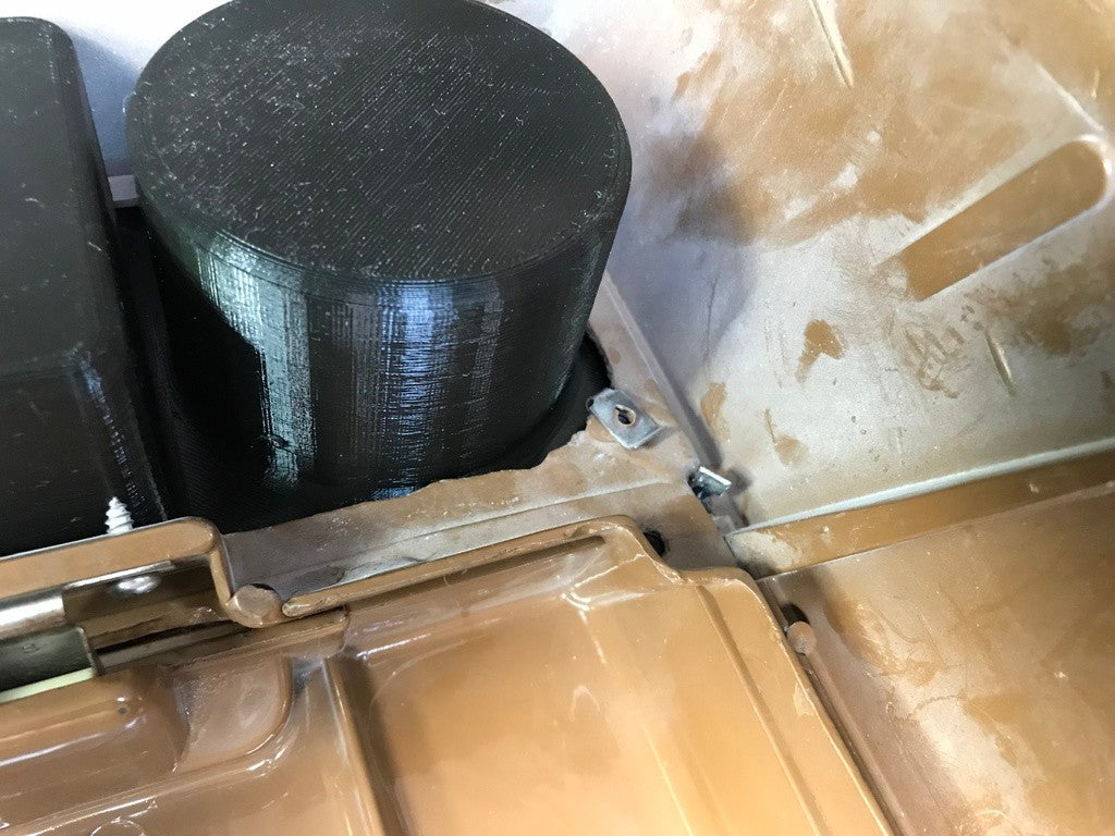 67-72 GM Console Cup Holder Insert retrofit