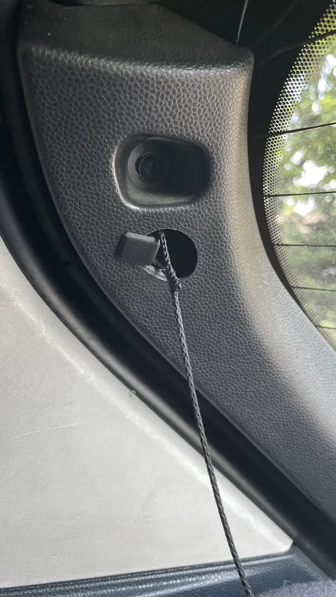 2x Parcel Tray Holder Repair clip for Ford Fiesta Rear Shelf – Clip Kit Black