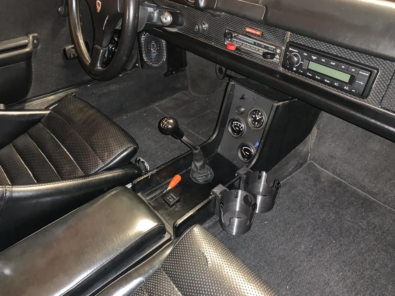 Dual Cupholder For 73' Porsche 914