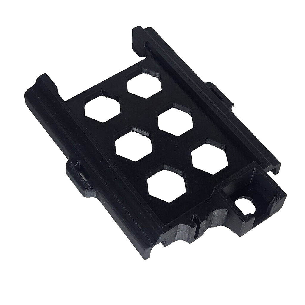 Hex Style Traxxas XMAXX Hobbywing Max 5 ESC MOUNT - Lots of Colors!